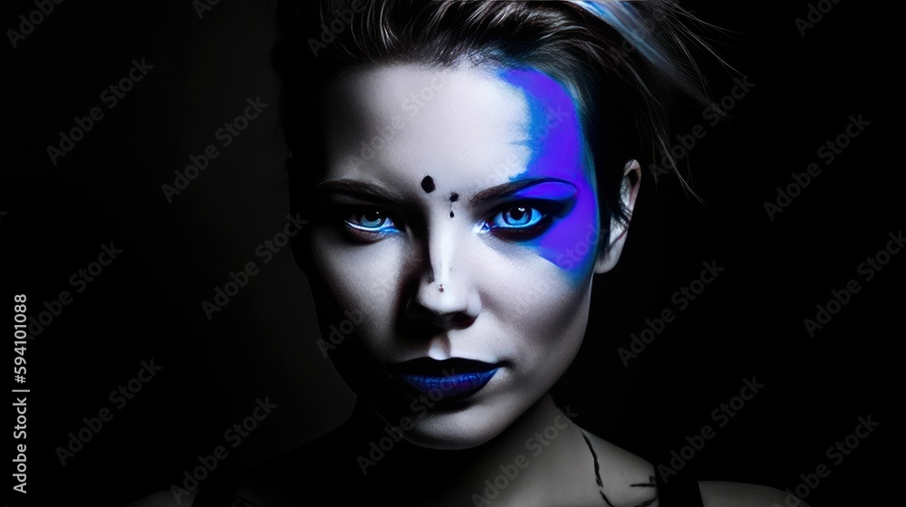 Sharp Bold Black and White Portrait Sharp Bold Black and White Portrait