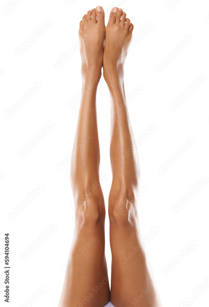 Legs, skincare and transparent with a woman isolated on a PNG background for beauty or hair removal. Wellness, laser and body care with an female model posing for natural treatment or cosmetics Legs, skincare and transparent with a woman isolated on a PNG background for beauty or hair removal. Wellness, laser and body care with an female model posing for natural treatment or cosmetics