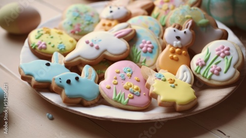 Yummy Easter cookies wallpaper