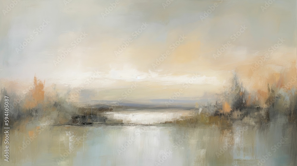 Soft and subtle skyline with delicate colors Soft and subtle skyline with delicate colors