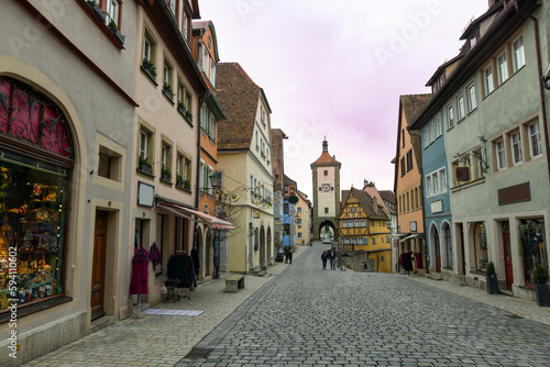 Altstadt Rothenburg ob der Tauber, Baden-Württemberg