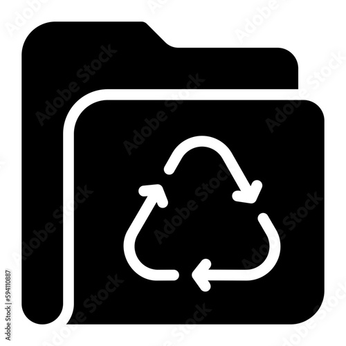 folder glyph icon