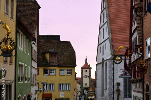 Altstadt Rothenburg ob der Tauber, Baden-Württemberg