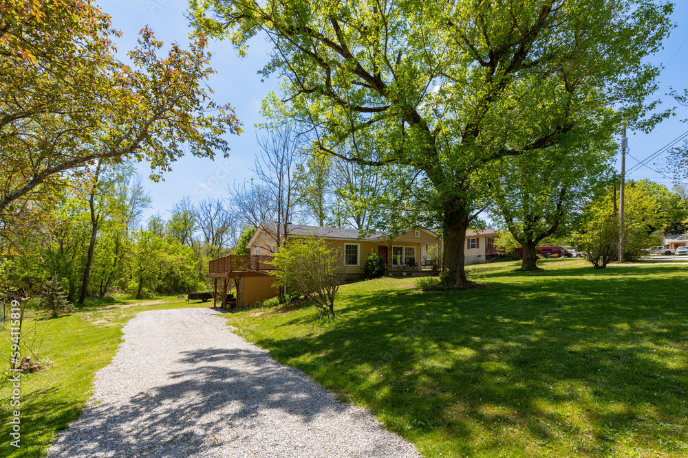 Obraz premium yard or outdoor space