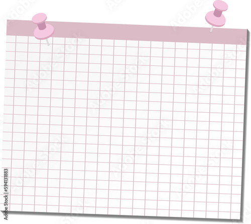Sticky note vector, Memo Vector 