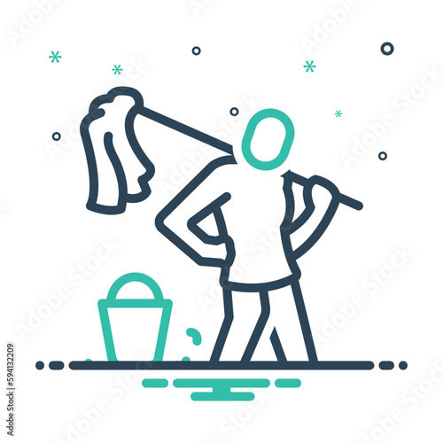 Mix icon for cleaner 