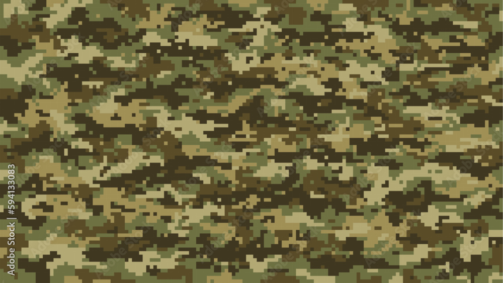 Photo & Art Print Grass ground pixel, military camouflage pattern background, vector army camo, Vector Tradition photo-art-print-grass-ground-pixel-military-camouflage-pattern-background-vector-army-camo-vector-tradition