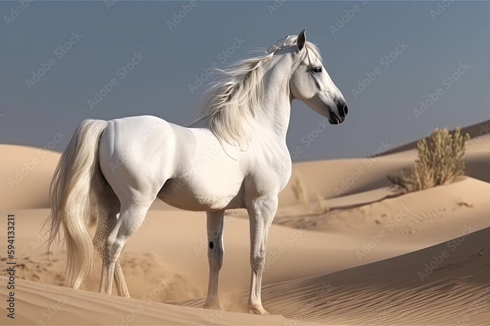 Horse and Heat: The Desert Bond Horse and Heat: The Desert Bond