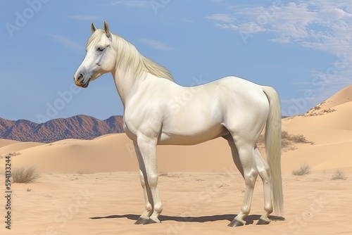 Solitude of the Desert Horse