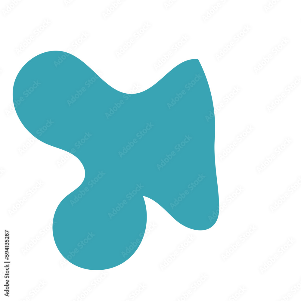 Blue Green Blob Abstract Shapes Vector Blue Green Blob Abstract Shapes Vector