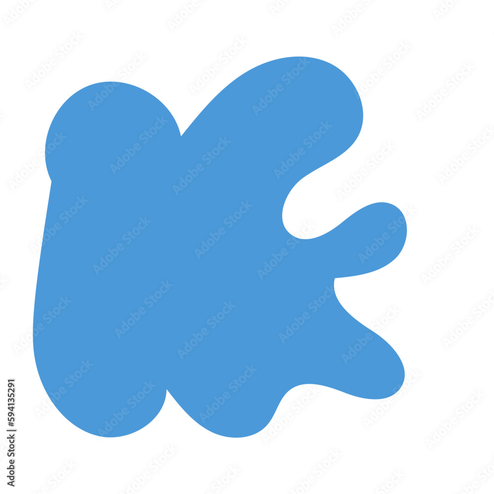 Blue Green Blob Abstract Shapes Vector Blue Green Blob Abstract Shapes Vector