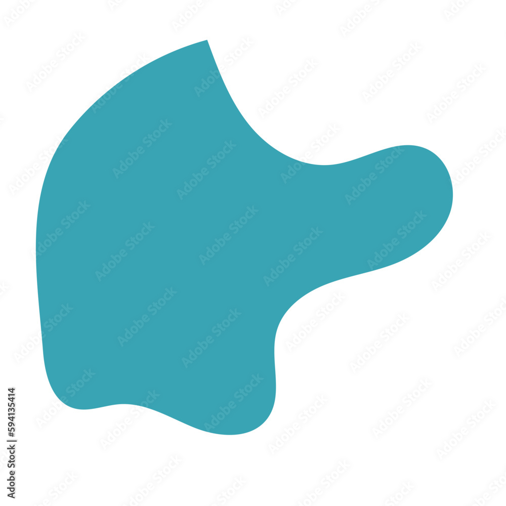 Blue Green Blob Abstract Shapes Vector Blue Green Blob Abstract Shapes Vector