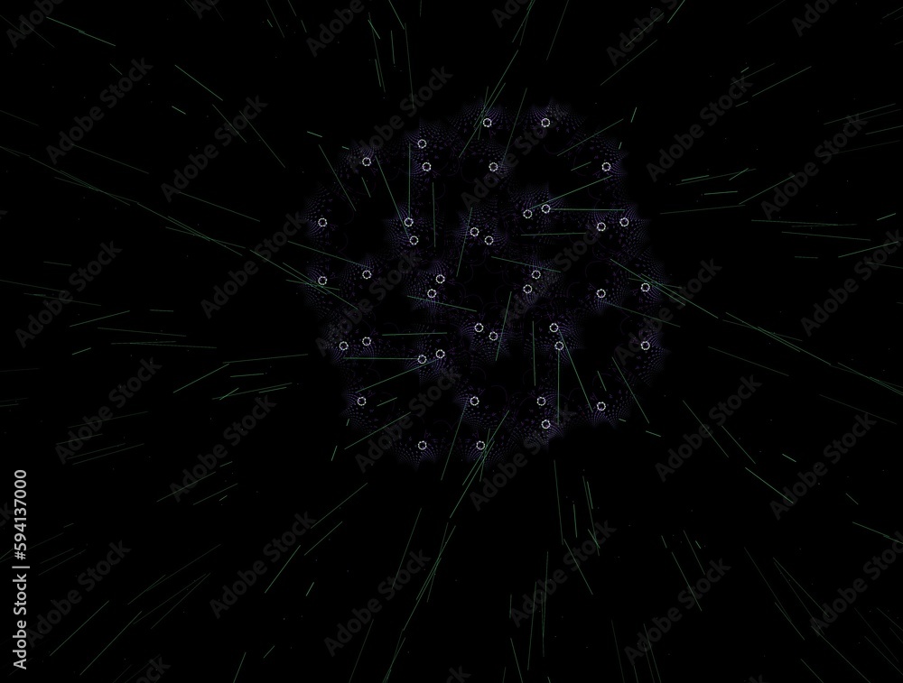 Fototapeta premium Imaginatory fractal abstract background Image