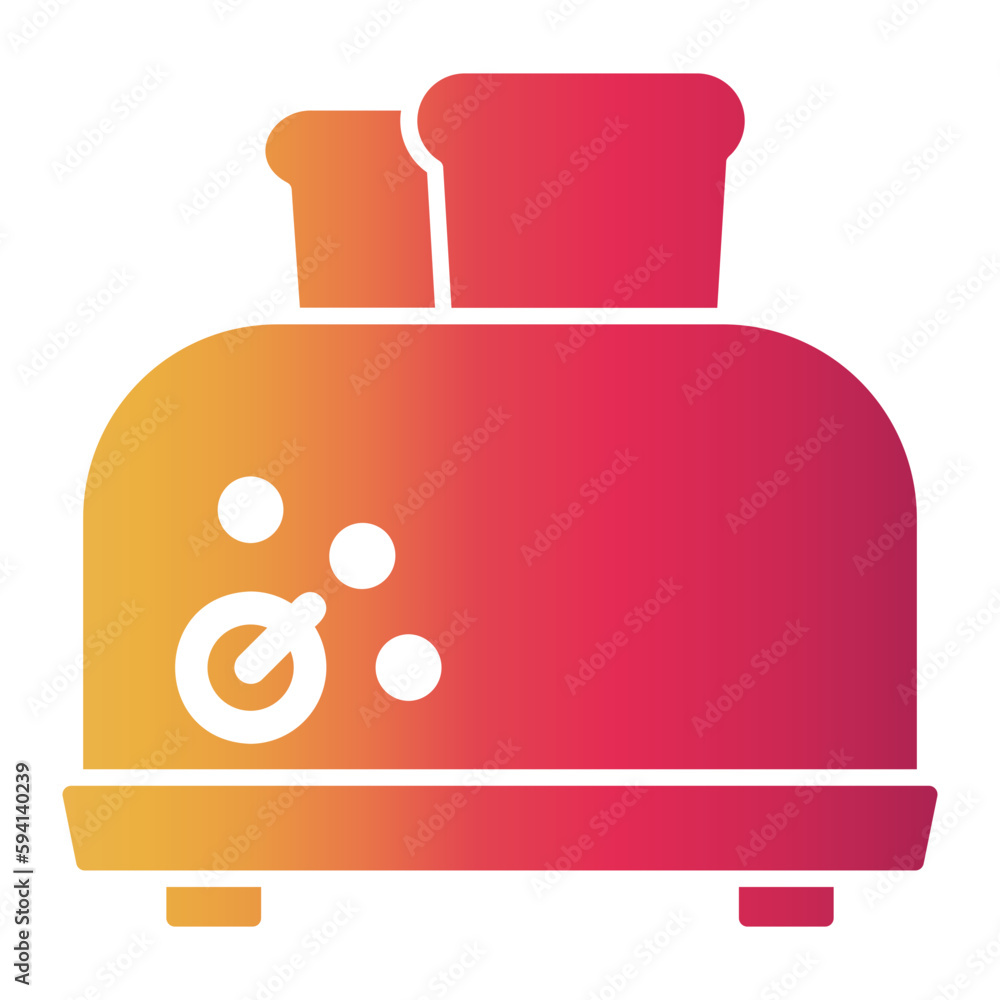 Fototapeta premium toaster icon