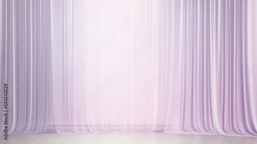 Purple silk curtains background. Generative AI. Purple silk curtains background. Generative AI.