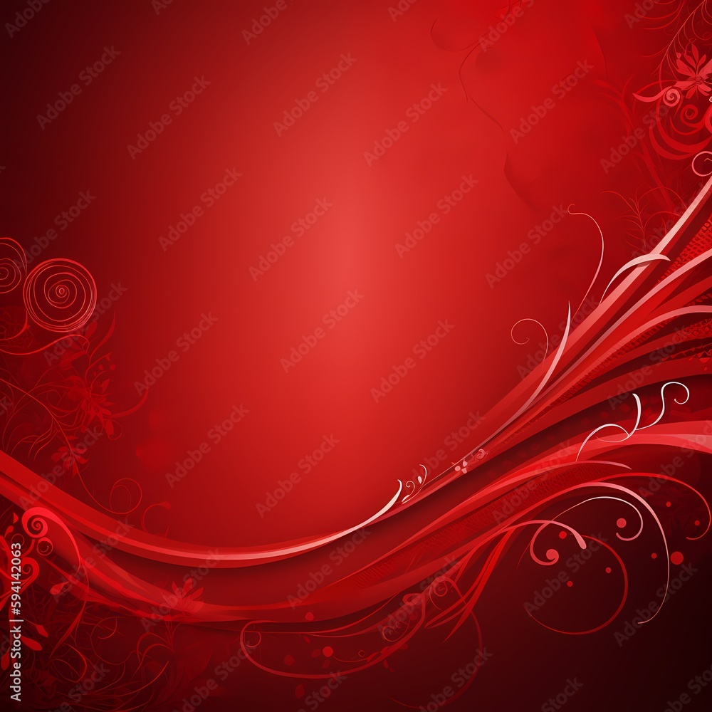Happy Chinese new year luxury style pattern background vector. Oriental sakura flower gold line art texture on red background. Design illustration for wallpaper, card, poster, packaging, advertising Happy Chinese new year luxury style pattern background vector. Oriental sakura flower gold line art texture on red background. Design illustration for wallpaper, card, poster, packaging, advertising