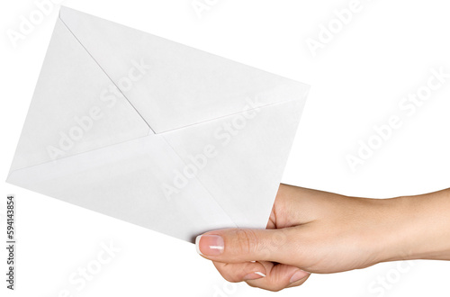 Hand Giving an Envelope