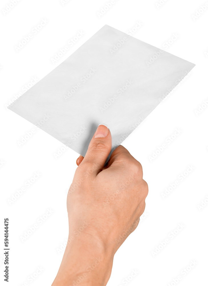 Hand Giving an Envelope Hand Giving an Envelope