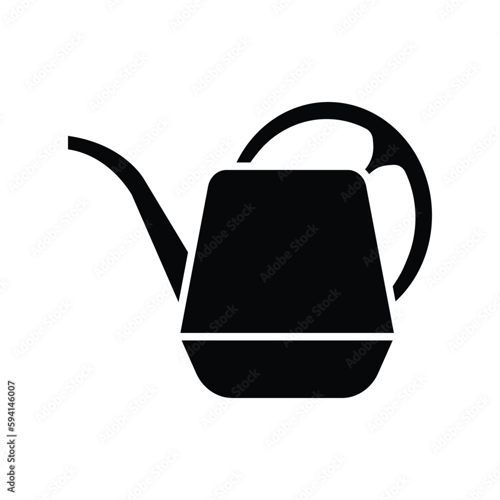 watering can icon vector design template in white background watering can icon vector design template in white background