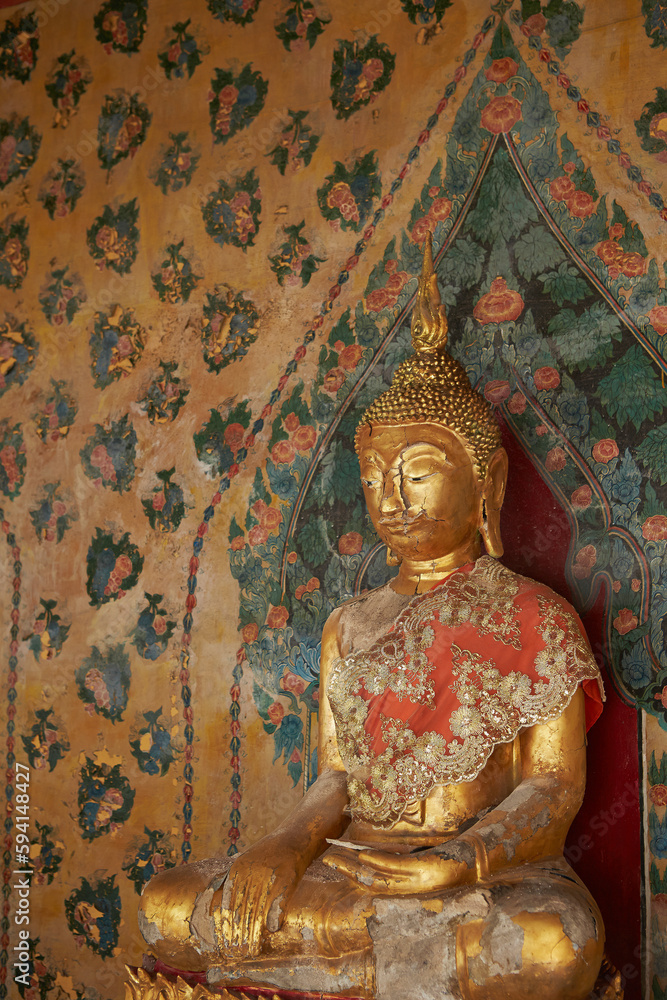 Obraz premium thai style temple, Southeast Asian traditional temple 