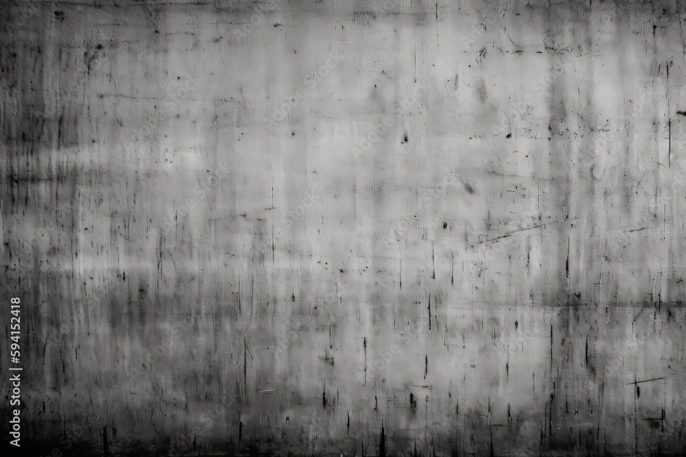 Fototapeta premium monochromatic photograph of a textured concrete wall. Generative AI