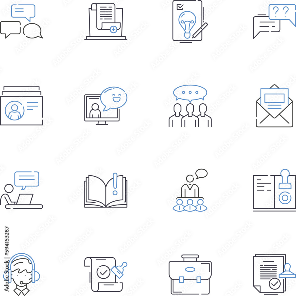 Proprietary processes line icons collection. patents, secrecy, exclusivity, innovation, techniques, methods, product development vector and linear illustration. manufacturing,formulas,trade secrets