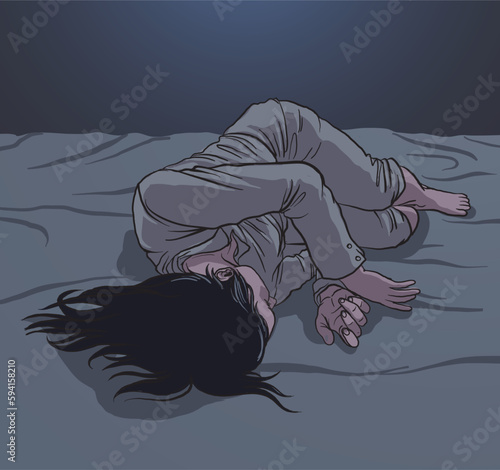 illustration of Nightmare disorder