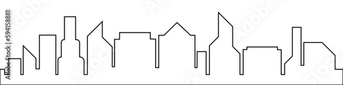 Modern cityscape continuous one line vector drawing. Metropolis architecture panoramic landscape.Black vector city silhouette.Skyline urban border collection.
Автор: designer_things