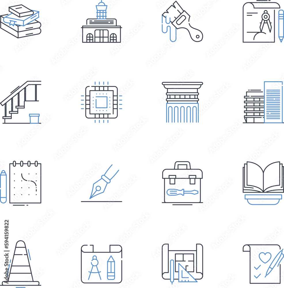 Resourceful creativity line icons collection. Ingenuity, Innovation, Flexibility, Adaptability, Imagination, Inventiveness, Artistry vector and linear illustration. Originality,Resourcefulness Resourceful creativity line icons collection. Ingenuity, Innovation, Flexibility, Adaptability, Imagination, Inventiveness, Artistry vector and linear illustration. Originality,Resourcefulness