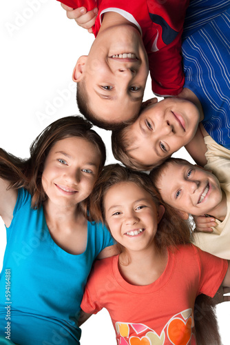 Portrait of Smiling Children