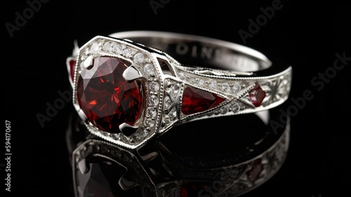 Red Diamond Elegance