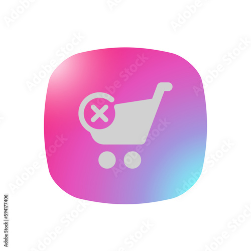 Remove Cart - Pictogram (icon) 