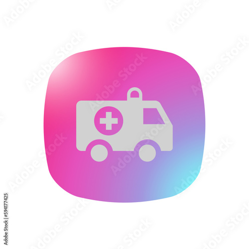 Ambulance - Pictogram (icon) 