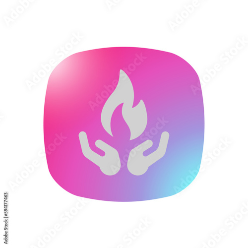 Fire - Pictogram (icon) 