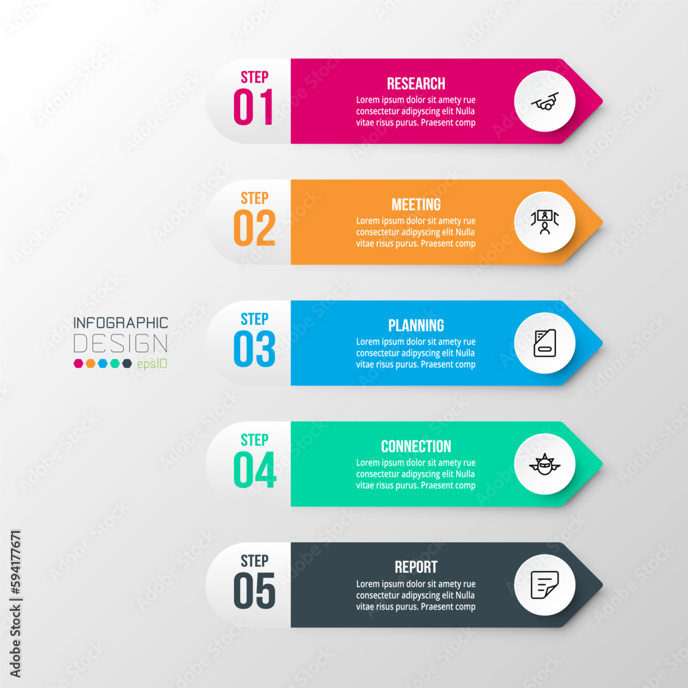Infographic template business concept with workflow.
Infographic template business concept with workflow.