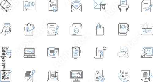 Crafting line icons collection. DIY, Handmade, Artistic, Upcycling, Sculpting, Knitting, Embroidery vector and linear illustration. Quilting,Paper-mache,Painting outline signs set
