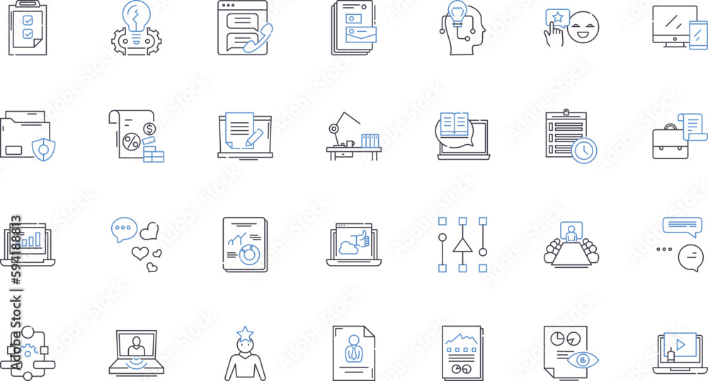 Electronic media line icons collection. Streaming, Podcasting, Broadcasting, Digital, Audio, Video, Multimedia vector and linear illustration. Mobile,Online,Social outline signs set Electronic media line icons collection. Streaming, Podcasting, Broadcasting, Digital, Audio, Video, Multimedia vector and linear illustration. Mobile,Online,Social outline signs set