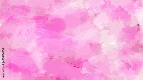 pink white watercolor stains background