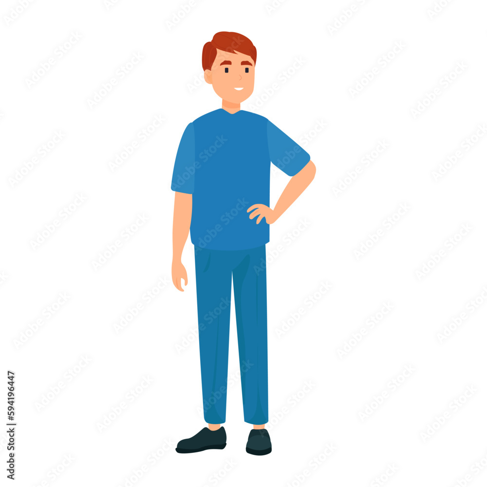 Male nurse illustration in color cartoon style. Editable vector graphic design. Male nurse illustration in color cartoon style. Editable vector graphic design.