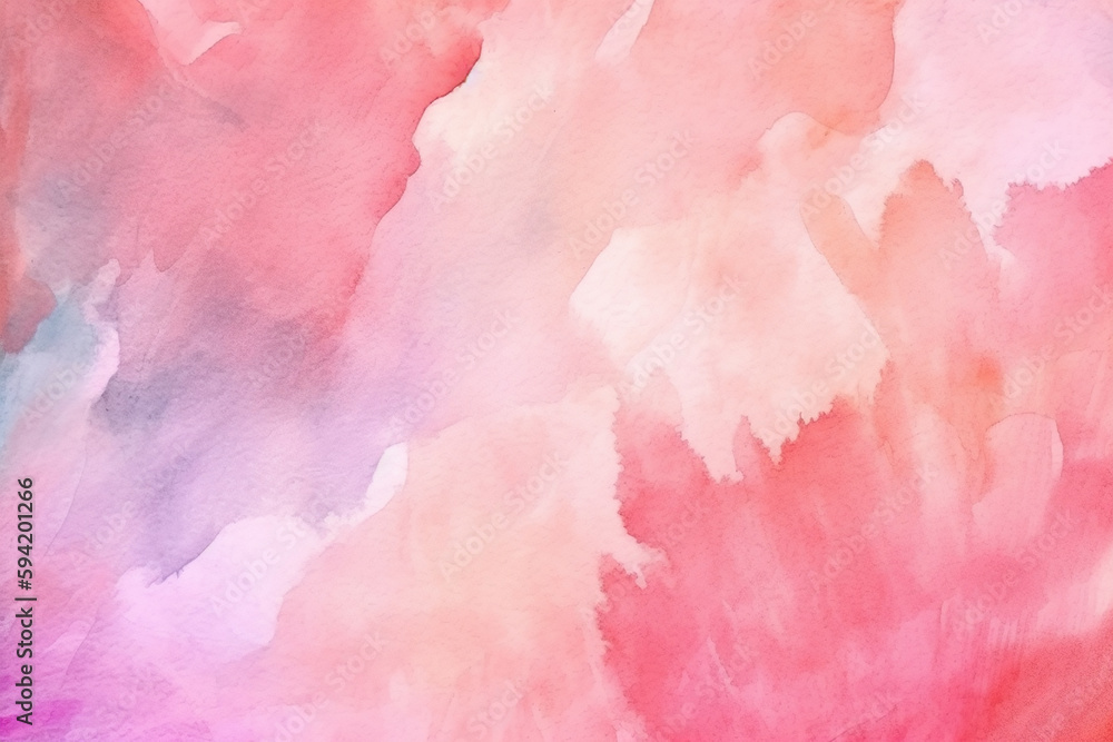 Pink watercolor abstract background Pink watercolor abstract background