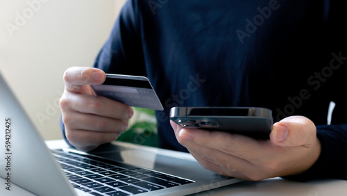Foto Ecommerce online shopping