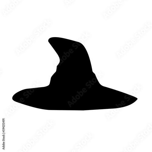 Wizard hats sihouette 