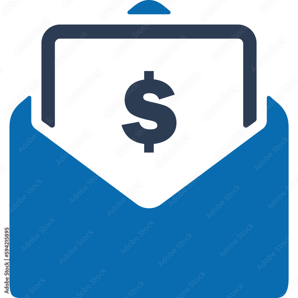 Obraz premium Salary Mail