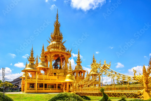 Wat rong khun Changrai  Thailand