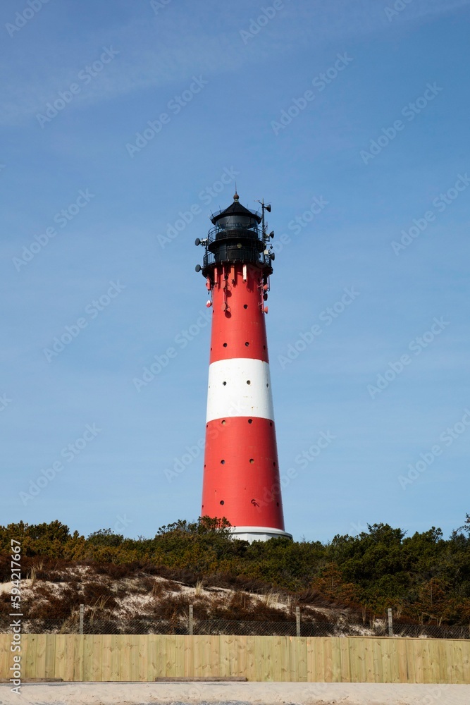 Lighthouse, Hoernum, Sylt, North Frisian Island, North Frisia, Schleswig-Holstein, Germany, Europe