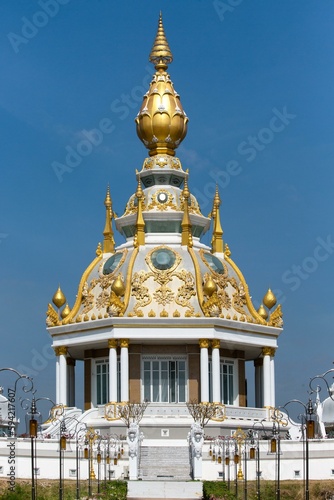 Maha Rattana Chedi of Wat Thung Setthi, Khon Kaen, Isan, Thailand, Asia photo