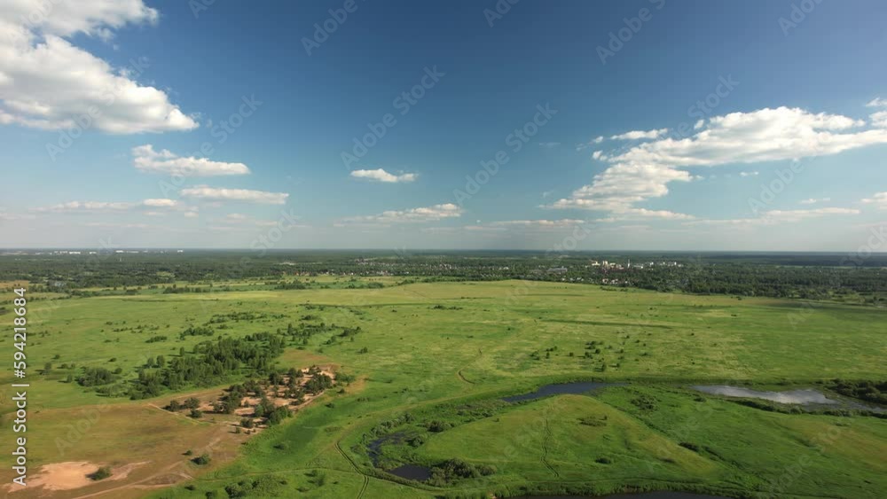 This drone video showcases the beauty of nature represented by a river and lake. The footage captures how beautifully both bodies of water fit into the surrounding landscape. This drone video showcases the beauty of nature represented by a river and lake. The footage captures how beautifully both bodies of water fit into the surrounding landscape.
