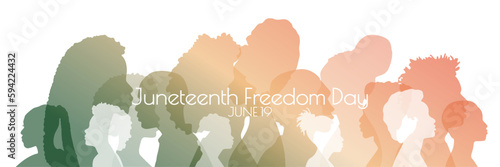 Juneteenth Freedom Day banner.