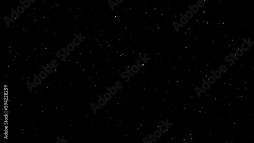 Abstract Dust Particles Background. Bokeh Particles Background.Flickering Particles  random motion of particles.