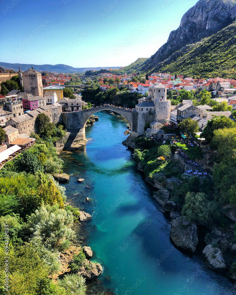 Mostar’s iconic bridge